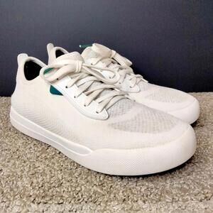 Vessi Weekend Sneakers Womens Size 7 White Synthentic Shoes